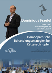 DVD homöopathische Behandlungsstrategien bei Katzenschnupfen